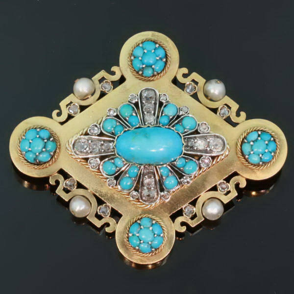 antique and estate brooches with blue.jpg